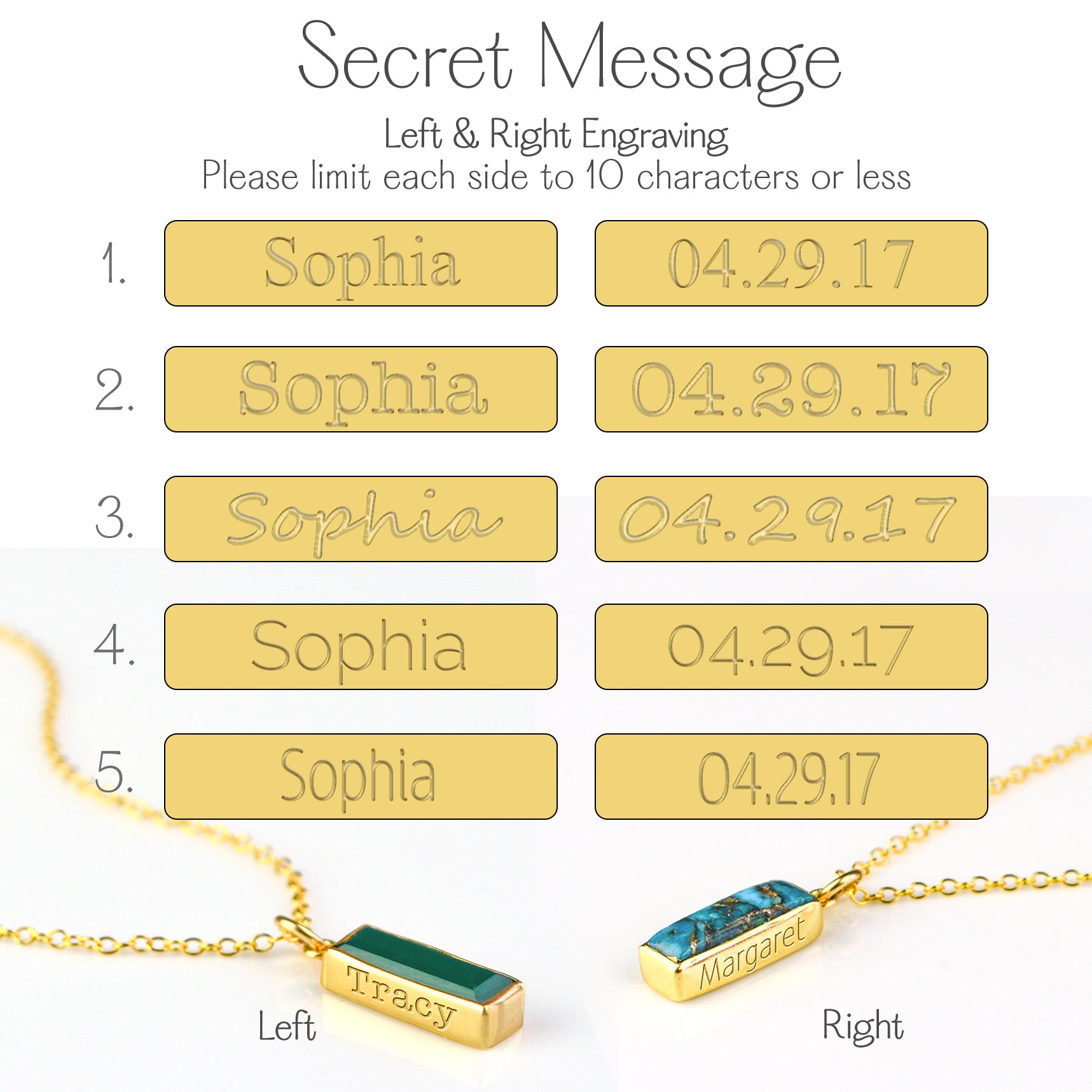 Purple Amethyst Vertical Bar Necklace : February Birthstone : Adira Series