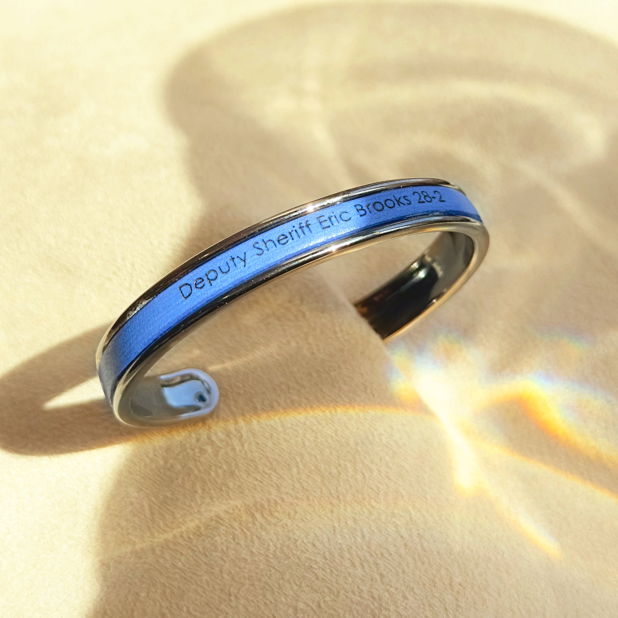 Personalized Thin Leather or Cork Cuff Bracelet – Danique Jewelry