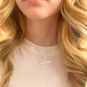 Gold heartbeat necklace featuring engraved baby’s actual heartbeat or ultrasound soundwave, a meaningful new mom or push present gift, perfect pregnancy jewelry or remembrance keepsake handcrafted with love.