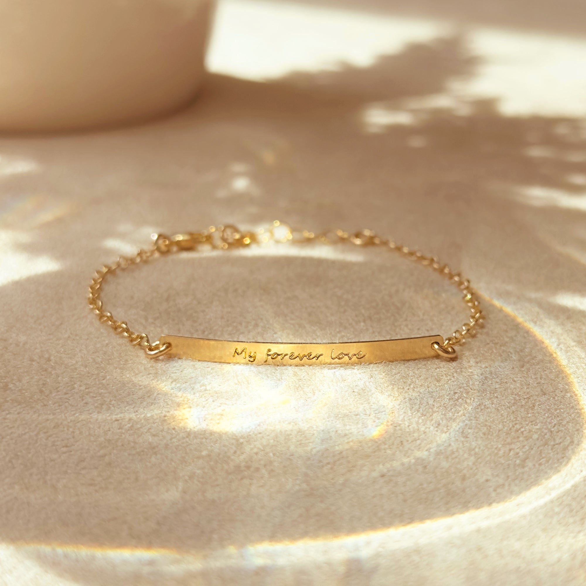 Custom Coordinates Skinny Bar Bracelet