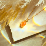 Elegant oval sunstone pendant necklace in 18k gold vermeil, perfect for gifting a loved one or treating yourself. The custom-made piece radiates warm golden hues with natural sparkle, ideal for birthdays, anniversaries, or thoughtful thank-you gifts. A unique, handcrafted accessory that blends bohemian charm with minimalist elegance. Customizable and meaningful—this sunstone necklace makes a beautiful personalized jewelry gift.