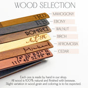 Wood selections for tie clip. Great gift for dads, Father's Day, Retirement, new job or promotion or for your wedding party, dad gift, fathers day gift, gift for dad, gift for him, christmas, groomsman gift, promotion gift, grad gift, graduation gift. anniversary gift,Customize cufflinks for a graduate, new promotion, prom, formal events, groomsman or wedding party gifts. gift ready. mens anniversary gifts, gifts for men, christmas gifts for him, valentine's day gifts for men, gift for husband