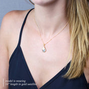 August Birthstone & Name Necklace : Peridot, 925 Sterling Silver, 14k Gold Filled, Prong Set Teardrop Necklace with Engraved Name Tag, Christmas Gift