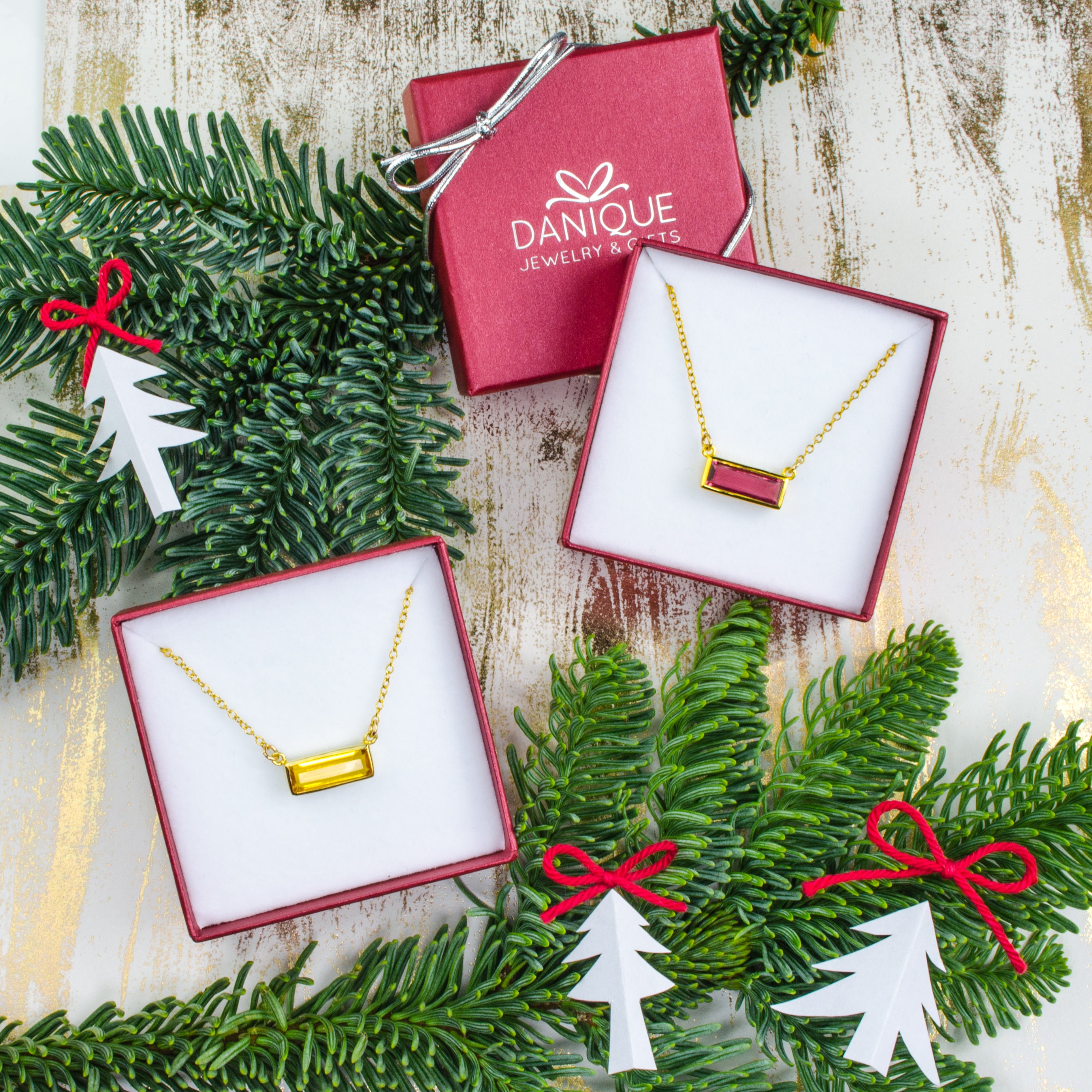 Gift giving ready! Each piece will come packaged in our signature Danique Jewelry & Gifts gift box. Be ready for Mother's Day, Birthday or any holiday.