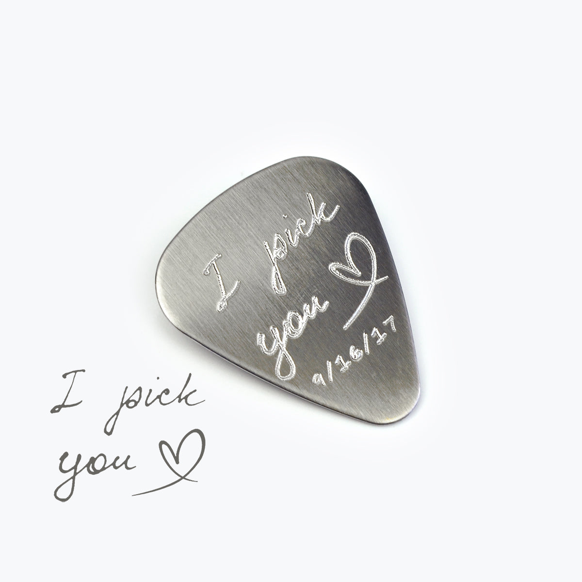 Engraved pick hot sale