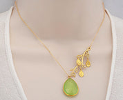 Mother's Necklace, Tree Branch Necklace, Family Necklace, Tree of Life