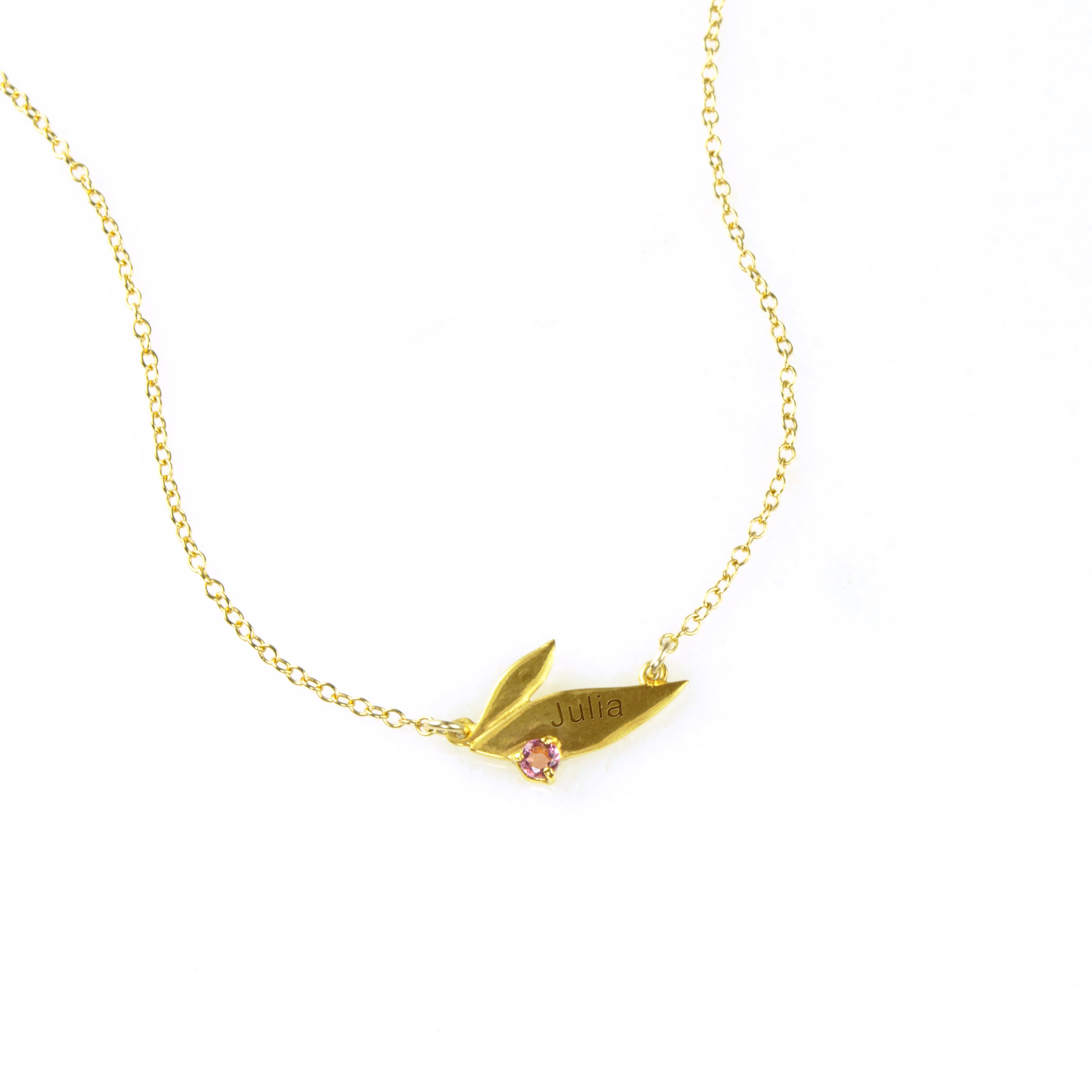 Personalized Family Necklace with Custom Names & Birthstones