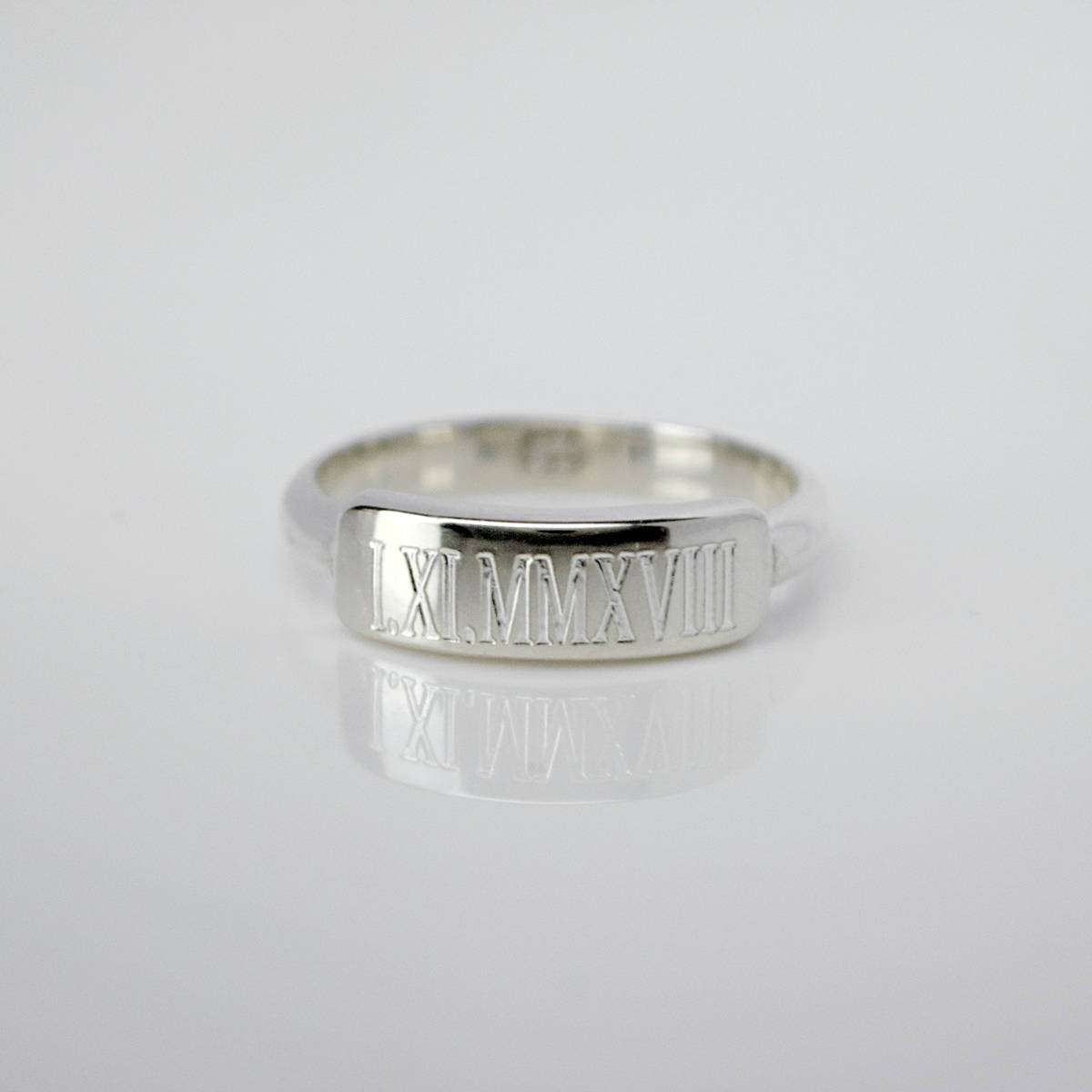 Custom Engraved Bar Ring