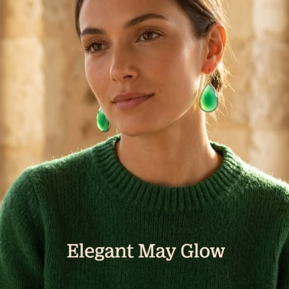 Fresh & Elegant: The Beauty of Green Onyx Earrings