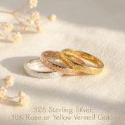 Sterling silver, rose gold and gold plated rings with gps coordinates engraved. 3mm band. Custom Engraved, Name Engraving, Date Engraving, Coordinates Engraving, Initials, Short Quote, Secret Message, Love Note, Roman Numerals, Forever, Always, Promise ring, Soulmate, Best Friends, Family Bond, Anniversary Gift, Birthday Gift, Graduation Gift, Wedding Band, Couple Ring, Memorial Ring, valentine's day, Sentimental, Hidden Message, Minimalist Design, christmas, gift for husband, gift for wife