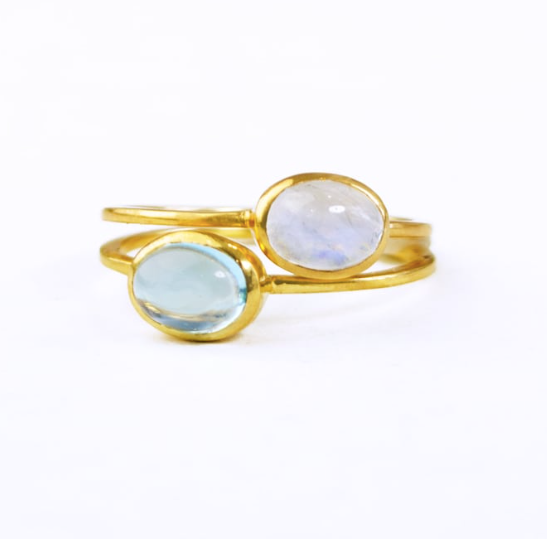 Cabochon bezel setting sale