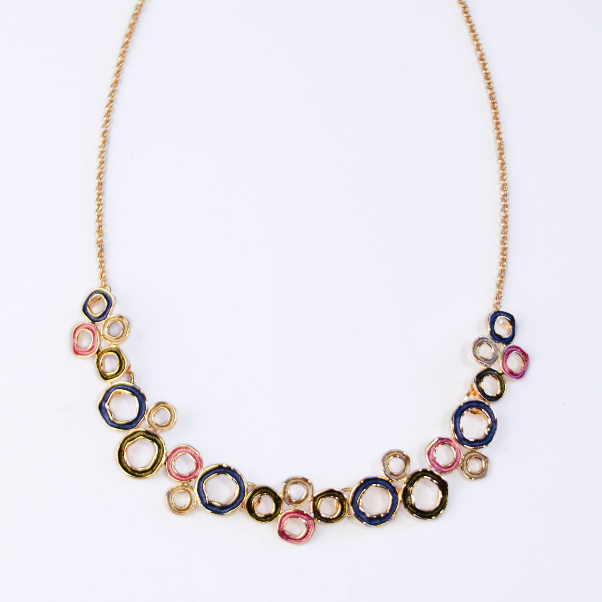 Amadeus: Gemstone Statement Necklace – Earth and Moon Design