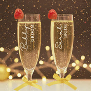 Personalized New Grad Champagne Flute