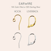 Hook or Leverback Earwire for Earrings Gold Filled Sterling Silver Metal
Hypoallergic earrings for sensitive ears, sensitive skin, no ear rash, personalized mother's day earrings, custom birthstone earrings, multi gemstone earrings, long drop dangle earrings for women, mom birthday gift unique birthstones of kids and family members