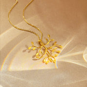 Family Tree Necklace with Kids Names
