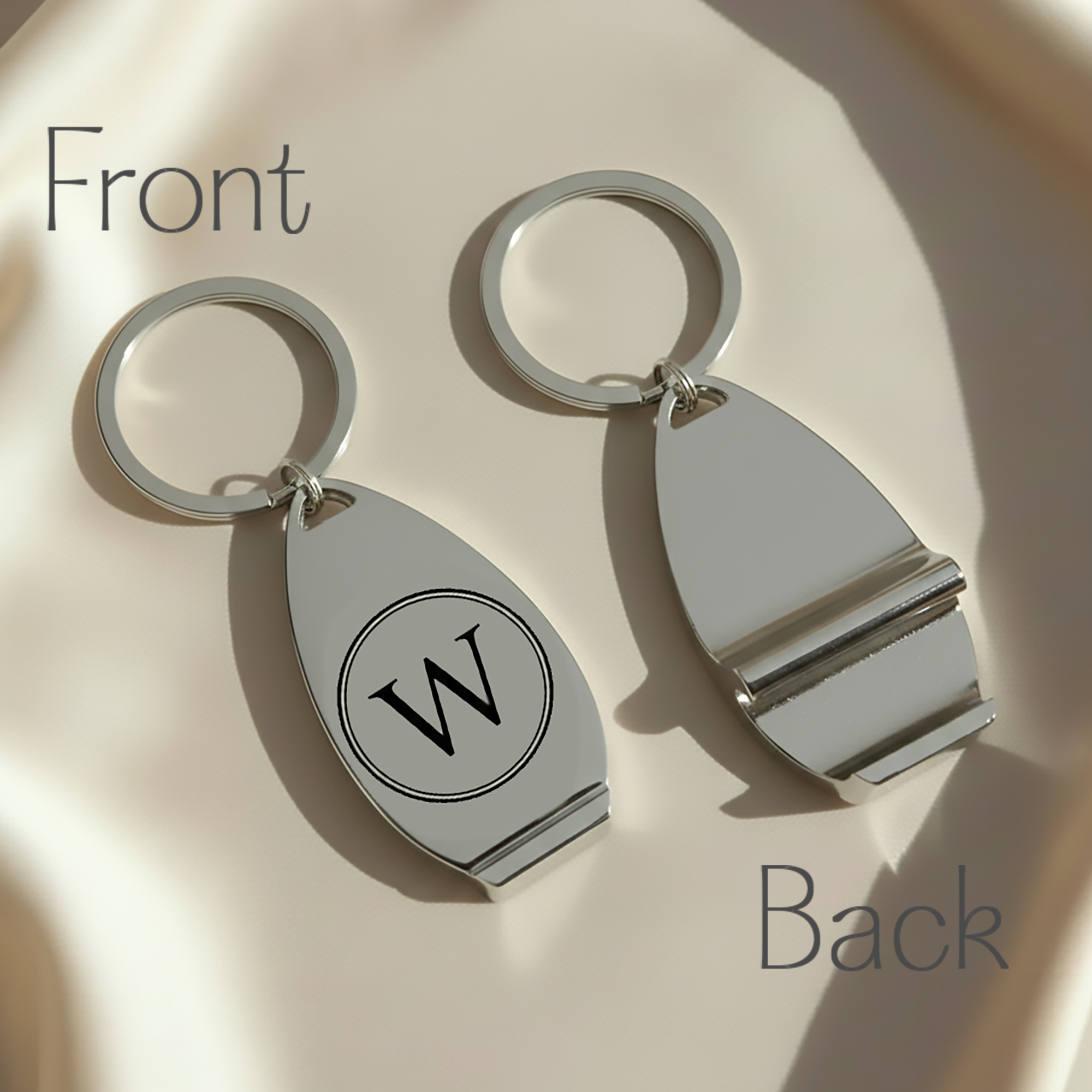 Personalized Bottle Opener Keychain