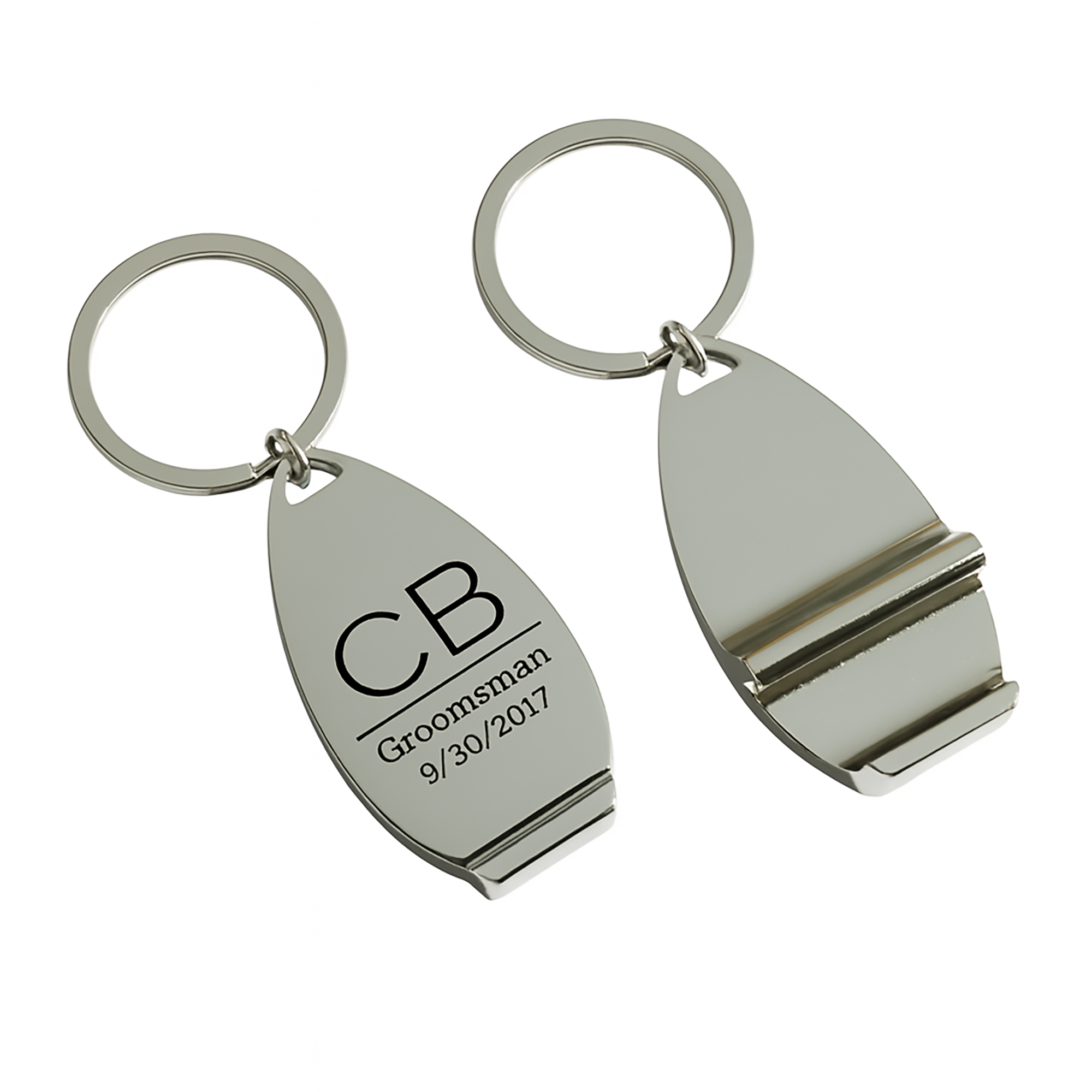 Personalized Bottle Opener Keychain
