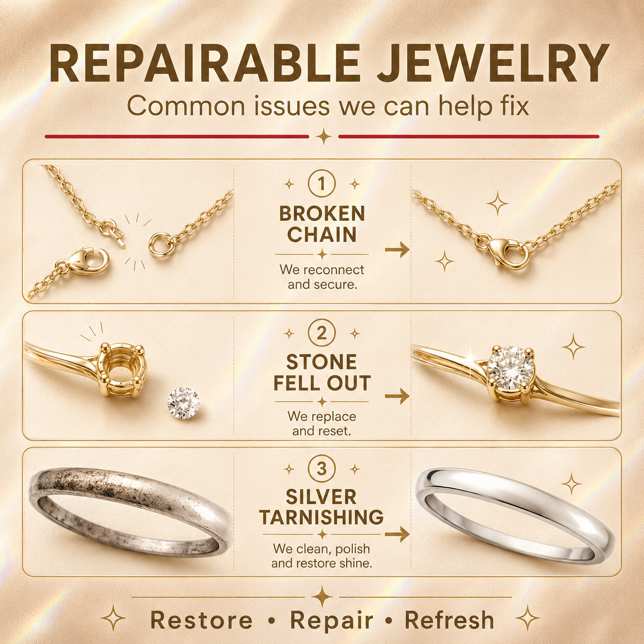 Danique Jewelry Repair & Professional Jewelry Cleaning | Mail-In Jewelry Restoration