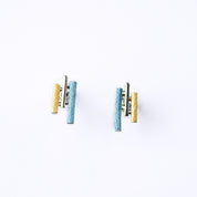 Boho Style Sun Ray Bar Earrings