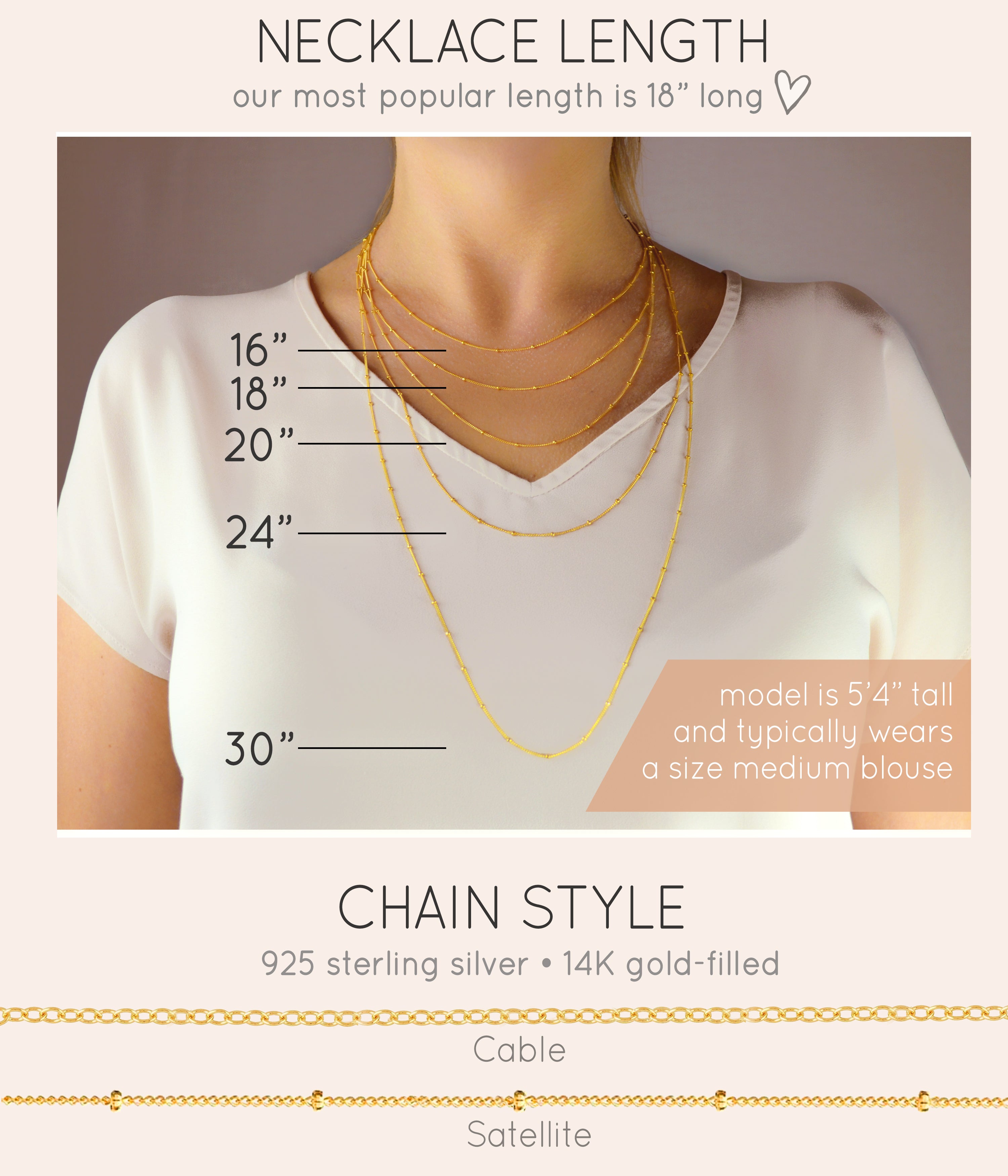 Available chain lengths are 16 inches, 18 inches, 20 inches, 24 inches, 30 inches. Our most popular length is 18 inches long. Personalized necklaces for women, handmade gift for her, personalized girlfriend gift, handmade gift for women, custom women's jewelry, mother's necklace with baby initial, secret message girlfriend jewelry. Handmade gold filled necklaces for women. Sterling Silver necklaces for women custom. Morse code jewelry, morse code necklace, couples necklace, bff, secret message.