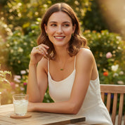 Peridot Bar Earrings, August Birthstone : Adira Series