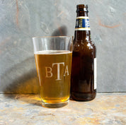 Personalized Beer Glass for Recent Grad