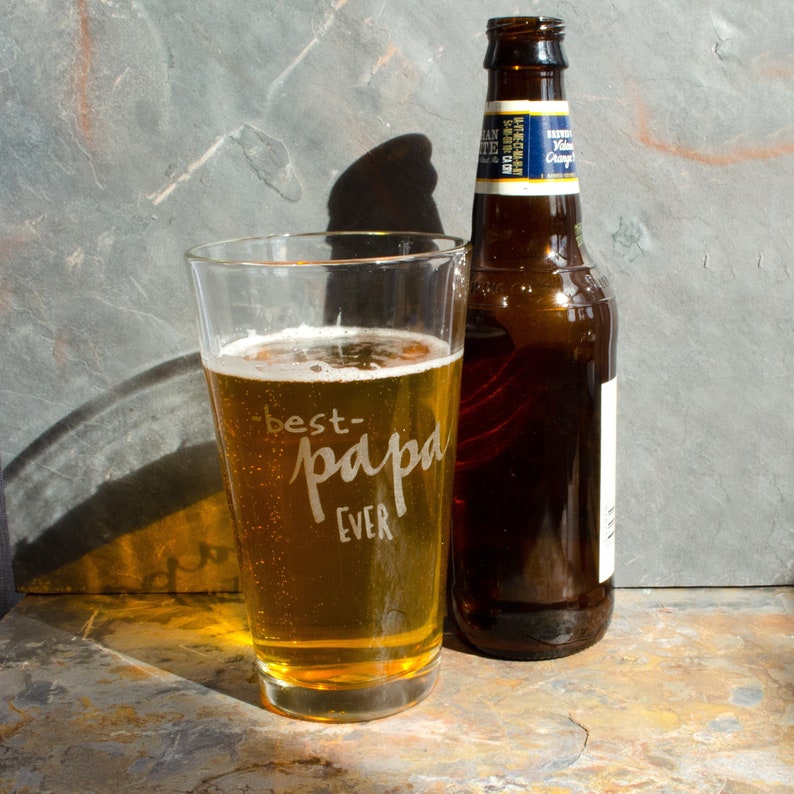 Personalized Beer Glass for Recent Grad