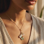 Product video showcasing personalized mom necklace with birthstones and engraved names, custom family jewelry gift for Mother’s Day, birthday or meaningful keepsake for mom