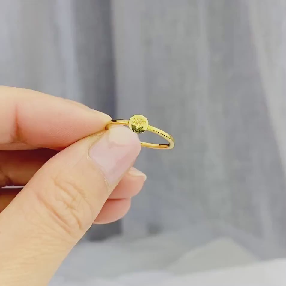 Custom gold pinky rings 2025
