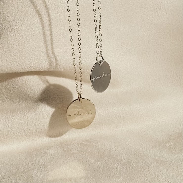 Custom necklace for her clearance