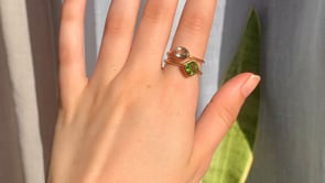 Stacking Ring Set Combo with Ovals and Diamonds