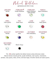3mm stones, natural birthstones, quartz stones