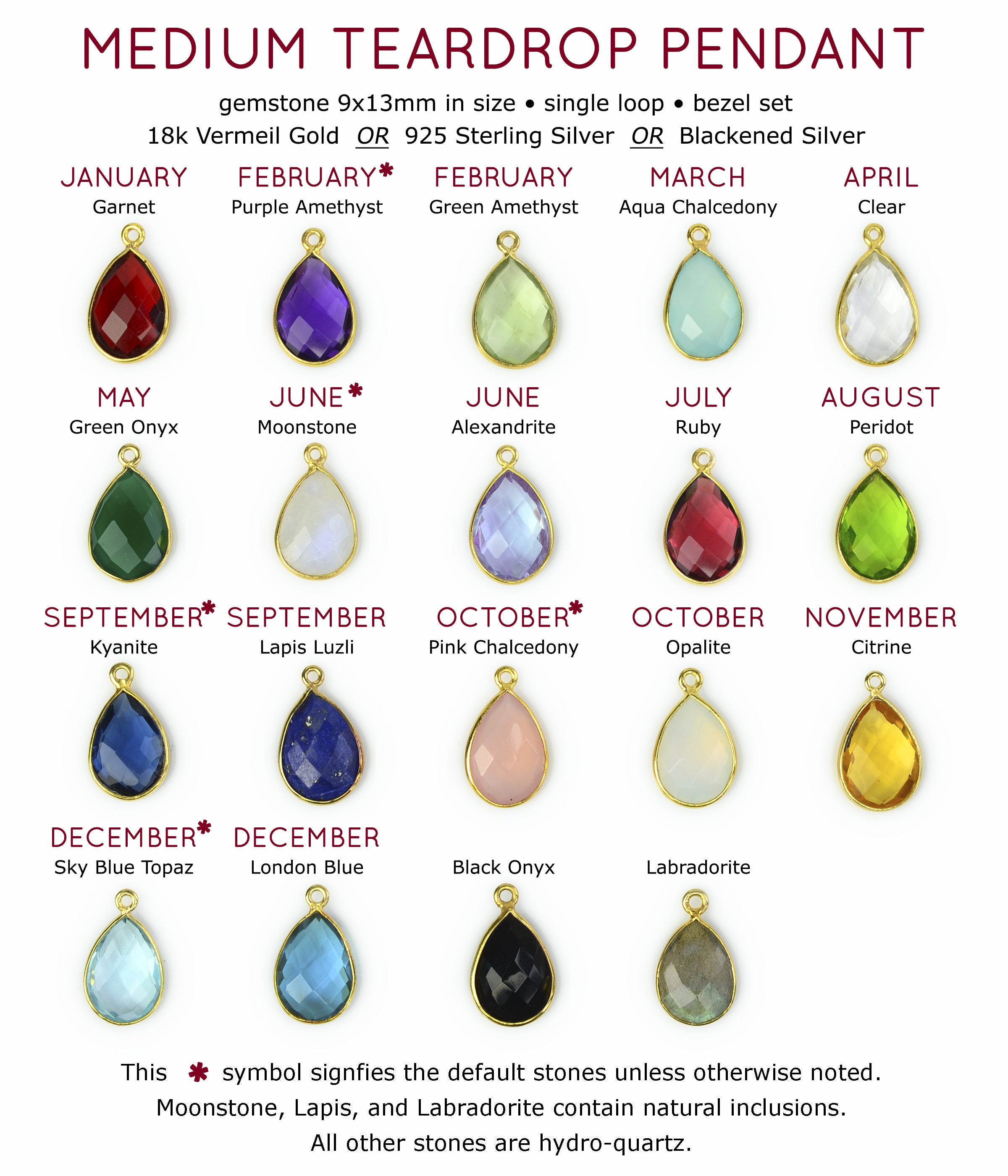 Mom gemstone clearance