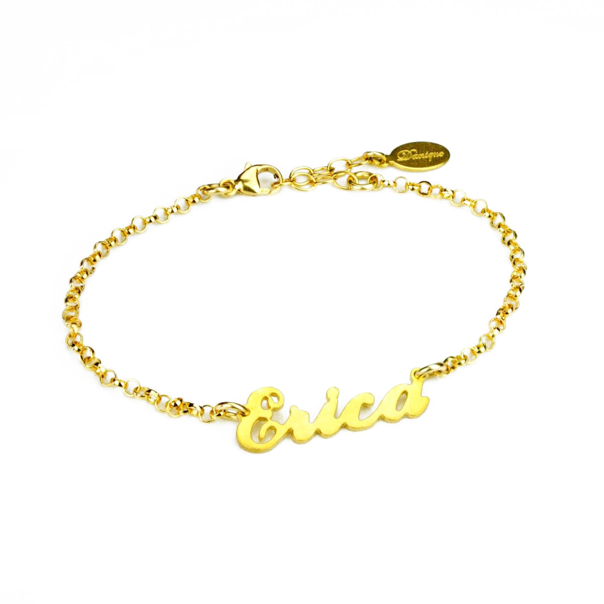 Name Letter Hand Band with Your Name Bracelet