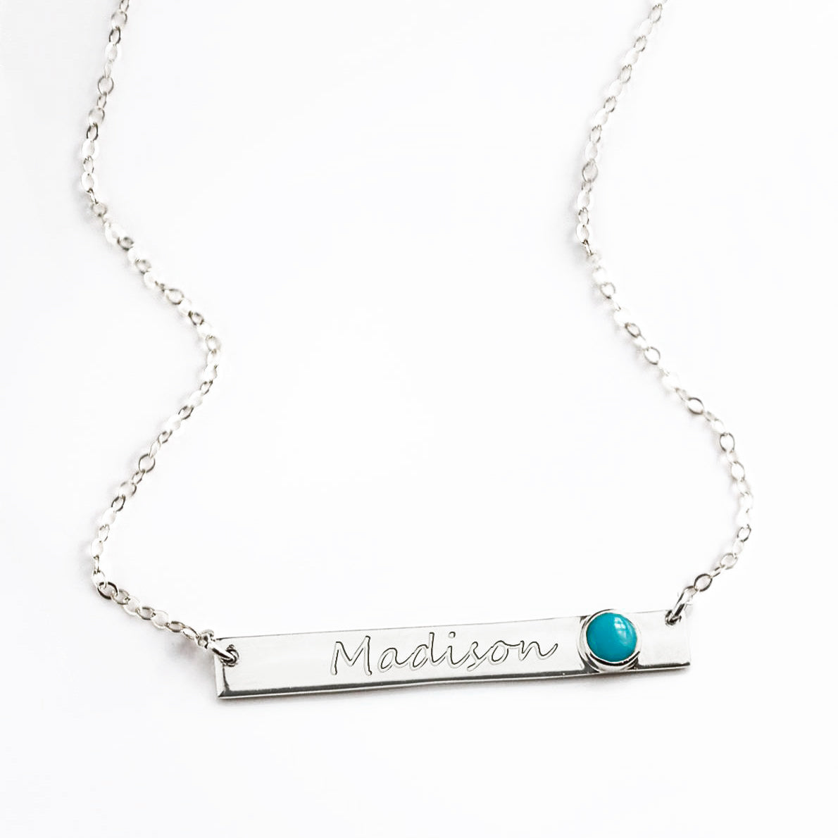DecemberCustomBarNecklacewithBezelBirthstoneTurquoiseGemstoneSterlingSilverKidsNameandBirthstone_0679d928-9e26-458d-8216-97283d07584b.jpg