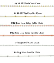 Tiny Bar Necklace