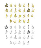 Letter Charm Pendant