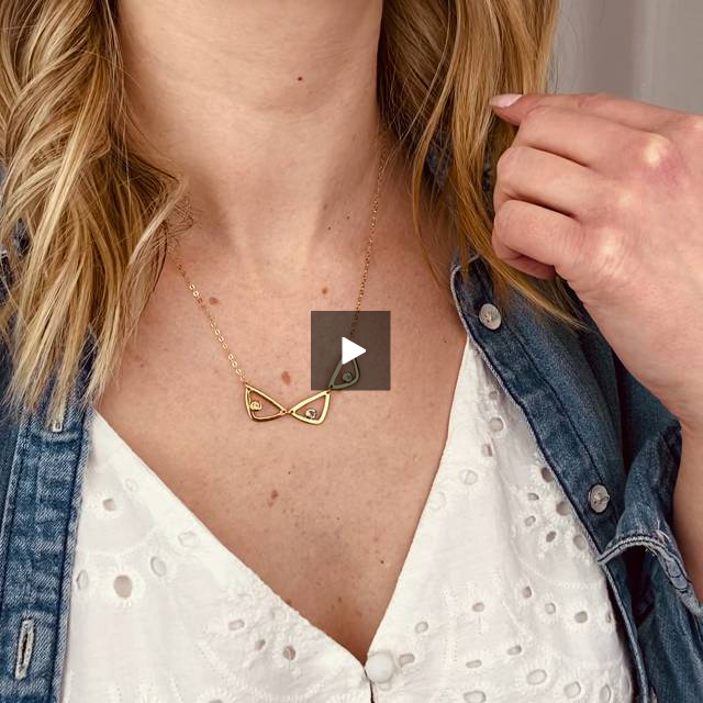 Minimalist sales necklace tiffany