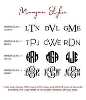 Engrave the back of this disc with one of our monogram styles which include classic, block, circle, and swirly