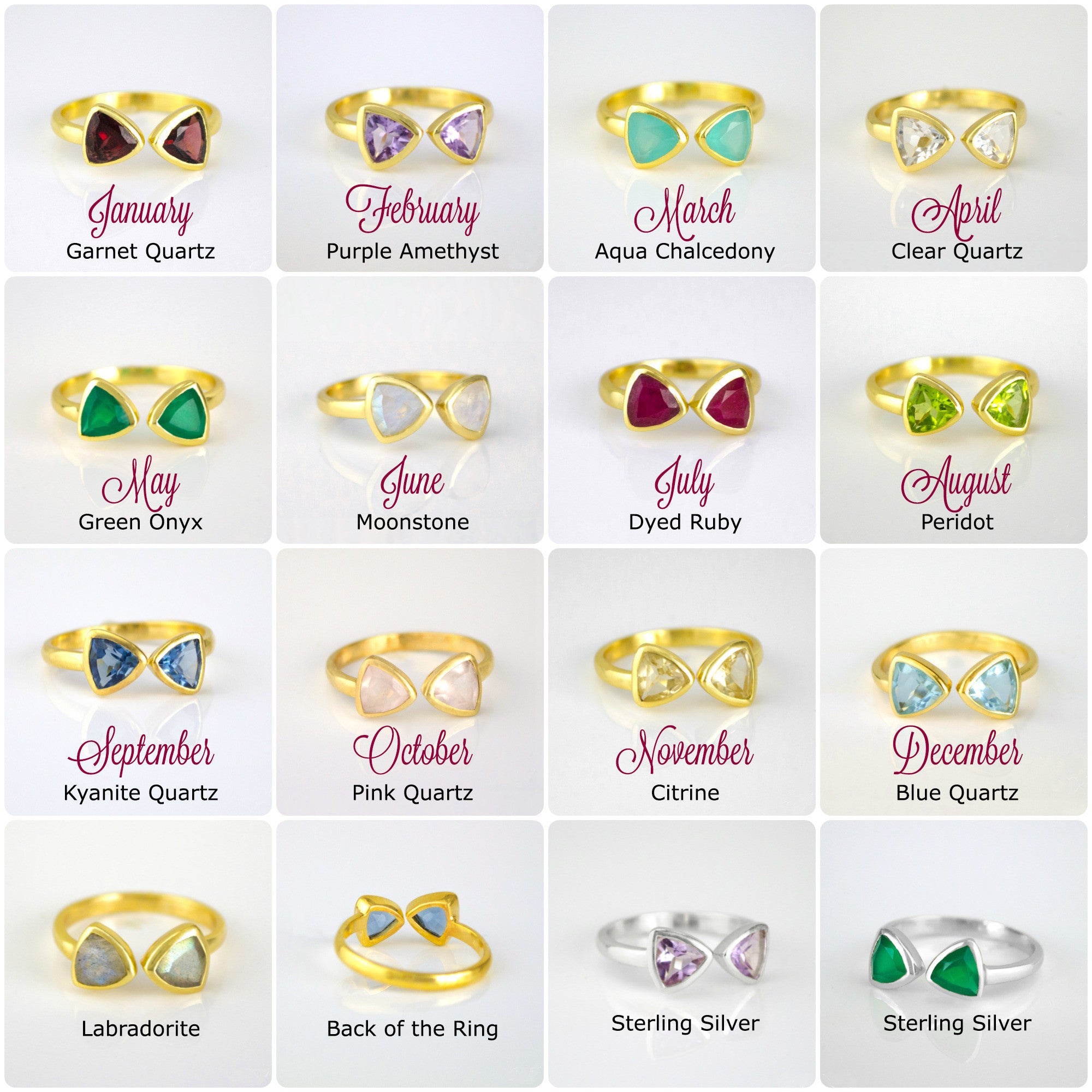All birth months available. Customizable birthstone ring, adjustable triangle bow tie ring, personalized gemstone jewelry, sterling silver triangle ring, gold bow tie ring, rose gold triangle ring, mix-and-match birthstones, unique double triangle ring, adjustable gemstone ring, custom bow tie jewelry, bespoke birthstone ring, chic triangle-cut ring, elegant birthstone ring, unique gemstone gift, customizable stacking ring, triangle gemstone jewelry, trendy bow tie ring, personalized birthstone gift