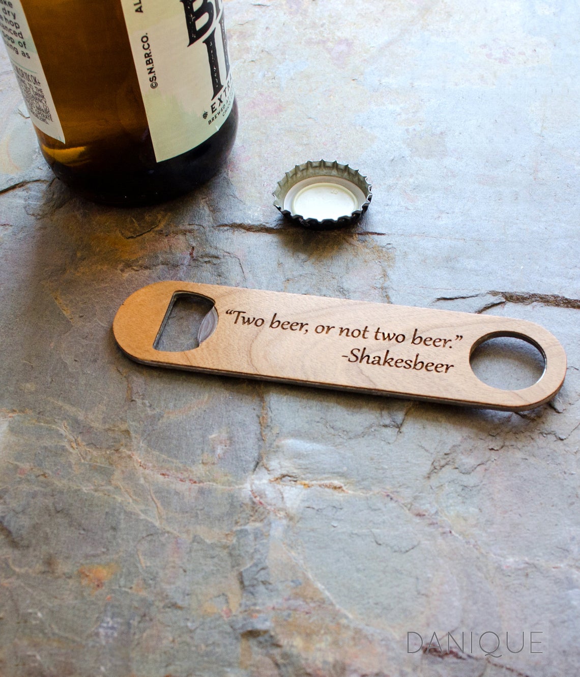 High quality funny aluminum beer bottle can opener keychain