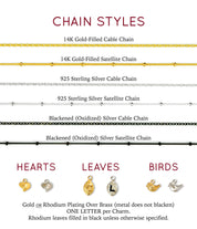 Gift for Mom: Birthstone Initial Necklace & Earrings Set [TCSWLV]