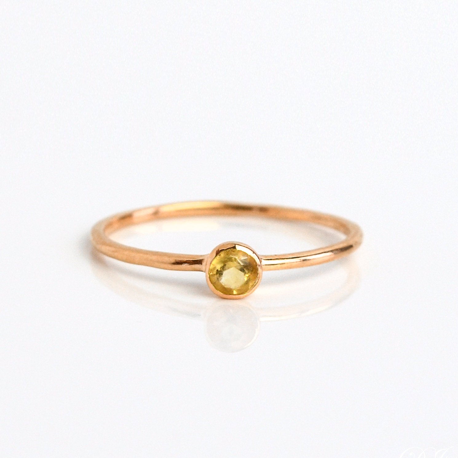 14k Oval Citrine and Diamonds November Birthstone Ring – Malick & Grace