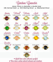 Personalized Mother's Necklace - Custom Birthstone Jewelry - Mom and her kids