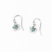 Bloom Custom Birthstone Drop Earrings