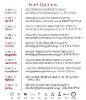 Choose from our available font options to engrave a name, special date, message or quote onto your money clip to personalize. 