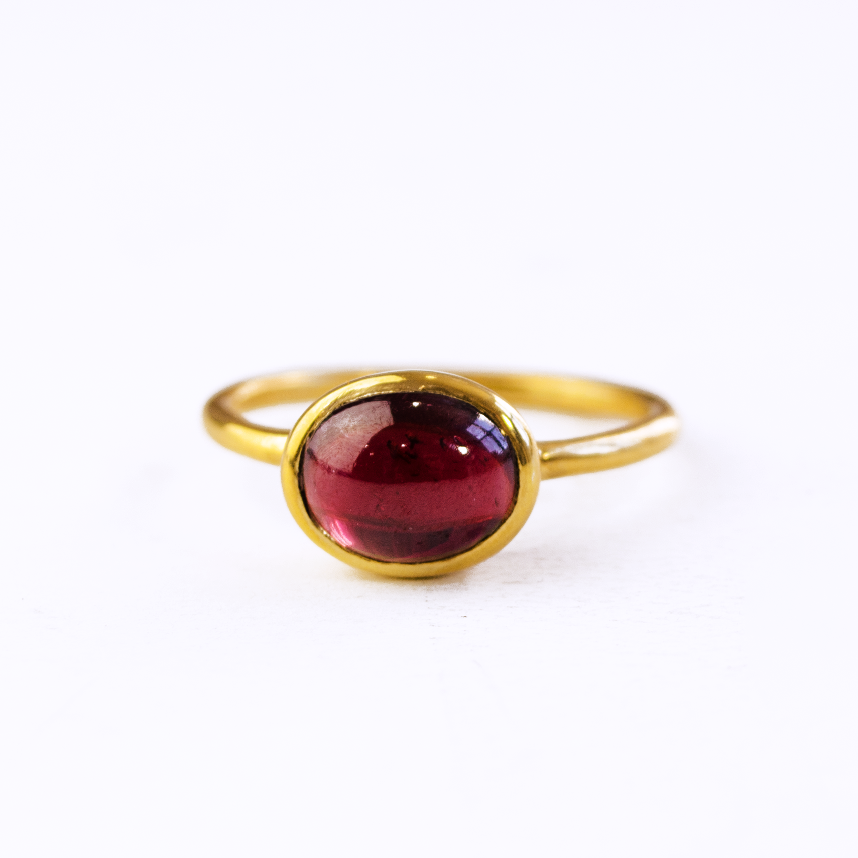 Garnet 2025 cabochon ring