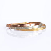 Dainty Metal Cuff with Custom Engraving
