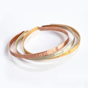 Dainty Metal Cuff with Custom Engraving