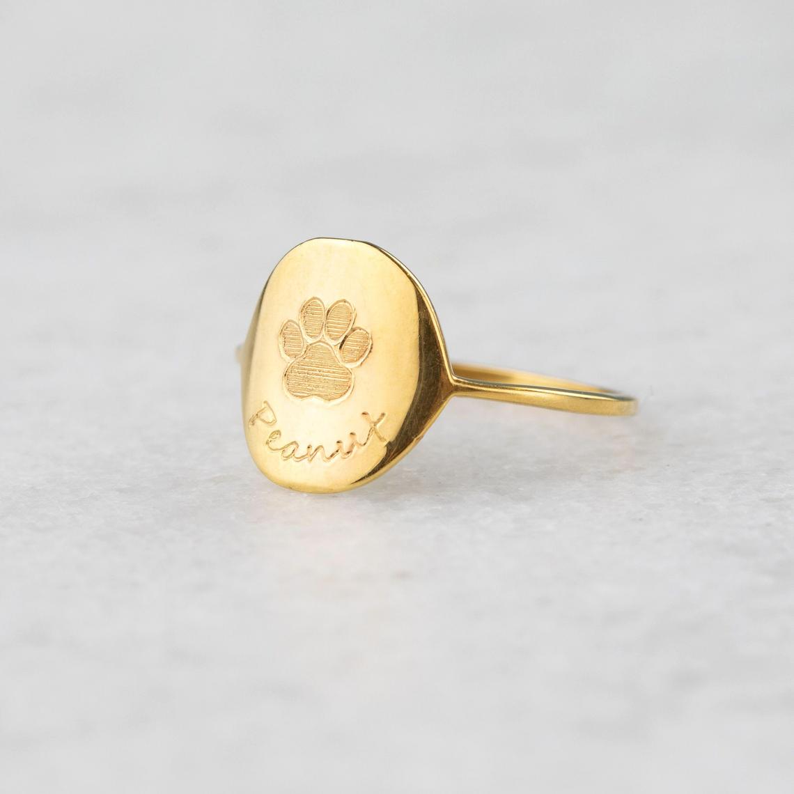 Teeny Tiny Paw Cat Ring | Pawsome Couture®